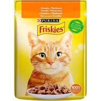Friskies Yetişkin Tavuklu Parça Etli Yaş Kedi Maması 85 gr