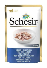 Schesir Yetişkin Kısırlaştırılmış Ton Balığı Yaş Kedi Maması 100 gr