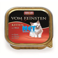 Animonda Vom Feinsten Yavru Sığır Etli Jöleli-Soslu Yaş Kedi Maması 100 gr
