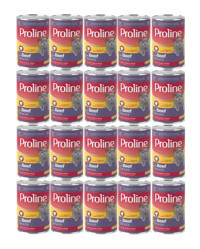 Proline Yetişkin Dana Etli Parça Etli-Soslu Yaş Kedi Maması 20x400 gr