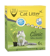Vancat Clınıc Topaklanan İnce Taneli Bentonit Kedi Kumu 6 lt