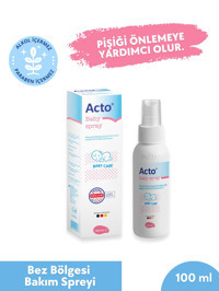 Acto Vitaminli Parfümsüz Parabensiz Pişik Kremi