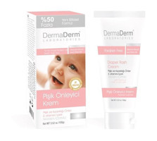 Dermaderm Vitaminli Parfümsüz Parabensiz Pişik Kremi 100 gr