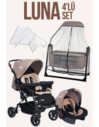 Tommybaby Luna Katlanabilir 360 Derece Dönen Puset Bebek Arabası