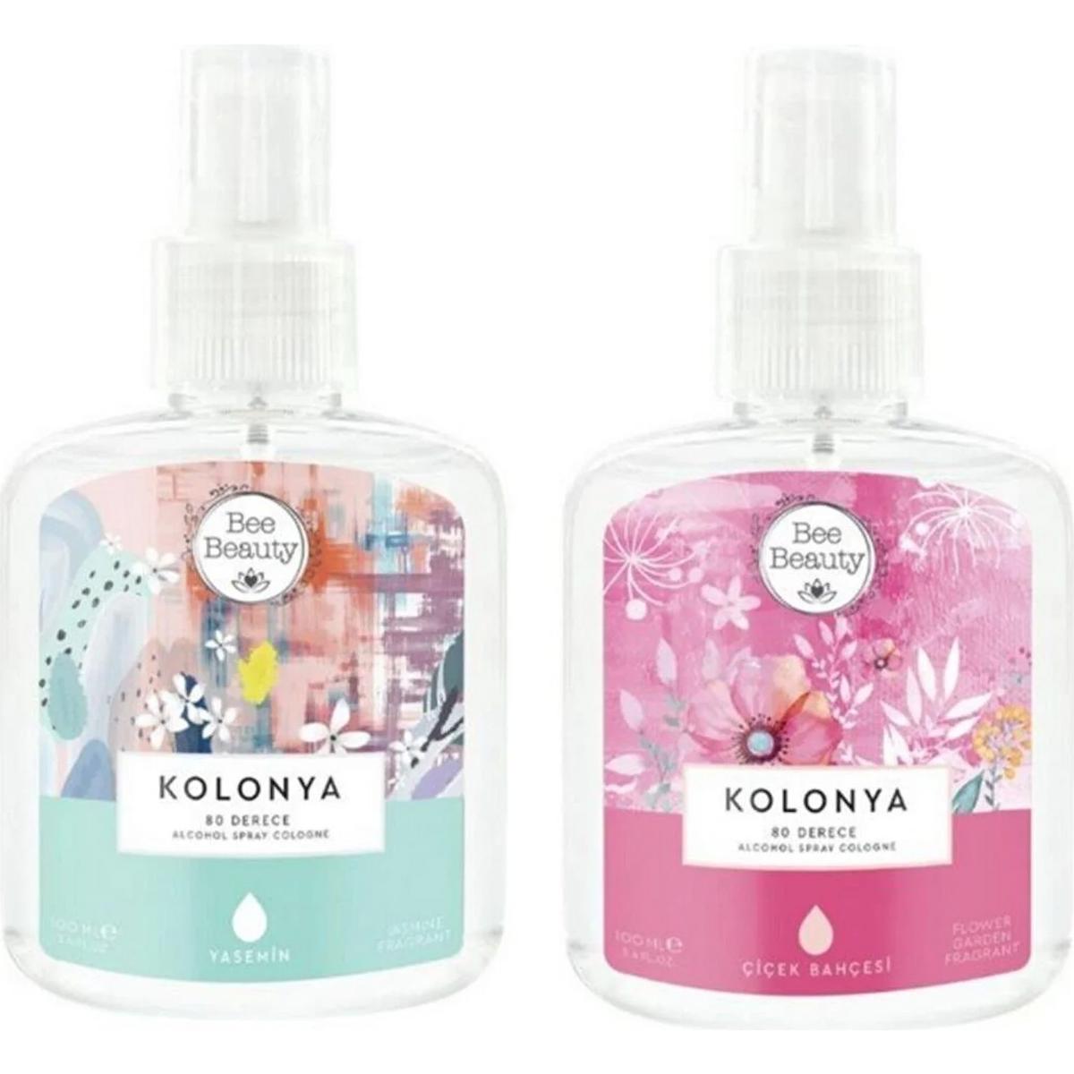 Bee Beauty Çiçeksi-Yasemin Kolonya 2x100 ml