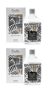 Pomellos Biber-Portakal Cam Şişe Kolonya 2x250 ml