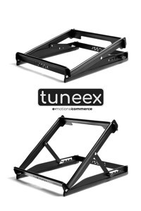 Tuneex Katlanabilir Çelik Dikey Ayarlanabilir Taşınabilir Ayaklı Hareketli Laptop Standı