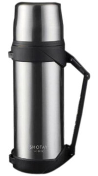 Shotay Çelik 1.2 lt Outdoor Termos Gri