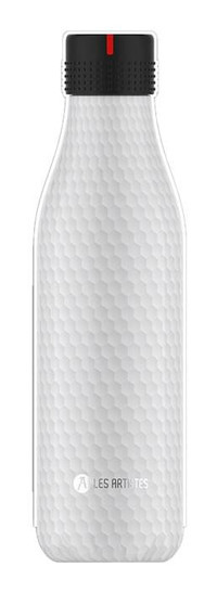 Les Artistes Paris Nid D'Abeille Çelik 0.5 lt Outdoor Termos Beyaz