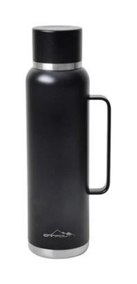 Campout Çift Katmanlı Paslanmaz Çelik 1.5 lt Outdoor Termos Siyah