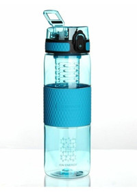 Uzspace Tritan Plastik 700 ml Outdoor Termos Mavi