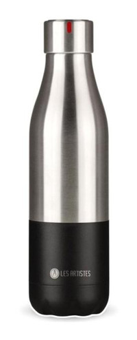 Les Artistes Paris Split Black Çelik 0.5 lt Outdoor Termos Siyah