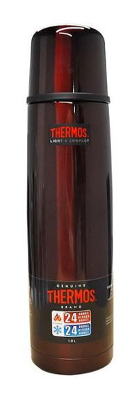 Thermos Çelik 1 lt Outdoor Termos Kırmızı