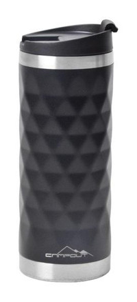 Nurgaz Campout Paslanmaz Çelik 0.5 lt Outdoor Termos Kahverengi - Siyah