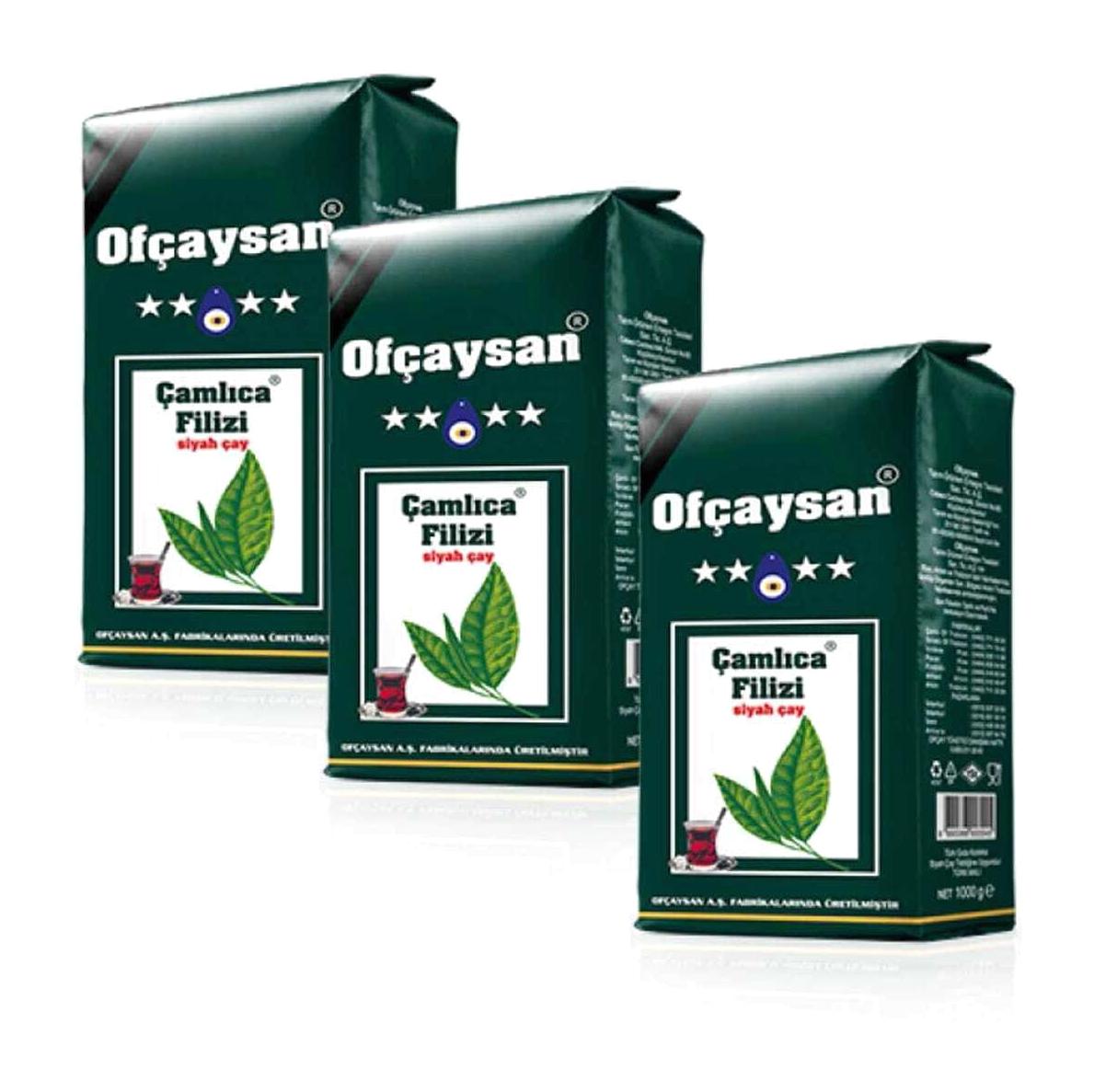 Ofçay Çamlıca Filizi Dökme Çay 3x1 kg