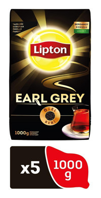 Lipton Earl Grey Organik Bergamot Earl Grey Dökme Çay 5x1 kg