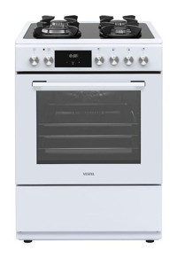 Vestel SF 94212 B 70 lt Buharlı Ocaklı Analog Solo Fırın Beyaz