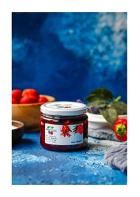 Mavi Kiraz Çilek Reçeli 380 gr