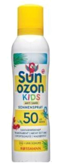 Sun Ozon Sunozon Kıds 50 Faktör İçin Nemlendirici Suya Dayanıklı Yüz ve Vücut Güneş Kremi 200 ml