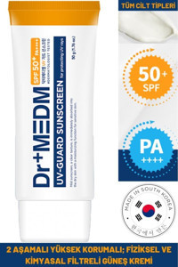 Dermal 50 Faktör İçin Nemlendirici Suya Dayanıklı Yüz ve Vücut Güneş Kremi 50 ml