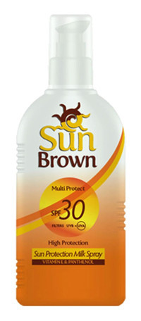 Sun Brown 30 Faktör İçin Nemlendirici Yüz ve Vücut Güneş Kremi 200 ml
