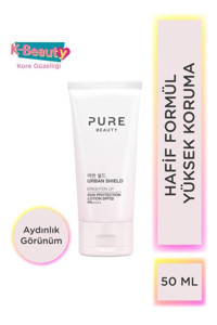 Pure Beauty 50 Faktör İçin Nemlendirici Suya Dayanıklı Yüz ve Vücut Güneş Losyonu 50 ml
