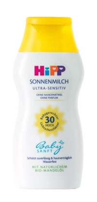 Hipp 30 Faktör İçin Nemlendirici Suya Dayanıklı Yüz ve Vücut Güneş Sütü 200 ml