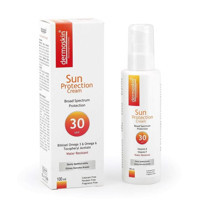 Dermoskin 30 Faktör Tüm Ciltler İçin Nemlendirici Suya Dayanıklı Yüz Güneş Kremi 100 ml