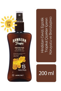 Hawaiian Tropic Hawaııan Tropıc 15 Faktör İçin Nemlendirici Vücut Güneş Kremi 200 ml