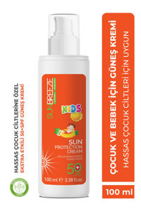 Sun Breeze 50 Faktör İçin Nemlendirici Suya Dayanıklı Yüz ve Vücut Güneş Kremi 100 ml