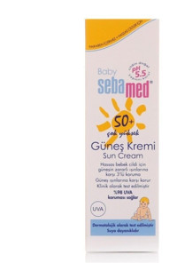 Sebamed 50 Faktör İçin Nemlendirici Suya Dayanıklı Yüz ve Vücut Güneş Kremi 75 ml