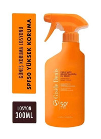 Gisele Denis 50 Faktör İçin Nemlendirici Yüz ve Vücut Güneş Losyonu 300 ml