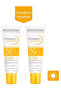 Bioderma Photoderm Aquafluide Invisible 50 Faktör Tüm Ciltler İçin Nemlendirici Suya Dayanıklı Yüz Güneş Kremi 40 ml