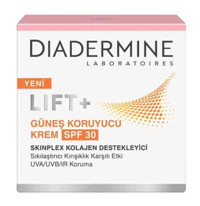 Diadermine 30 Faktör İçin Leke Karşıtı Nemlendirici Yaşlanma Karşıtı Suya Dayanıklı Yüz ve Vücut Güneş Kremi 50 ml