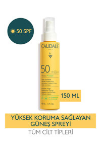 Caudalie 50 Faktör İçin Nemlendirici Suya Dayanıklı Yüz ve Vücut Güneş Kremi 150 ml