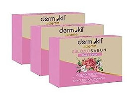 Dermokil Organik Gül Sabun 3x100 gr
