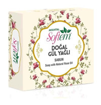 Softem Gül yağlı Organik Sabun 130 gr