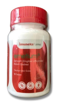 Imuneks Emetium Ginger Yetişkin 15 Adet