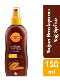 Carroten Havuç - Hindistan Cevizi Hızlı Vücut İçin Bronzlaştırıcı Yağ 150 ml