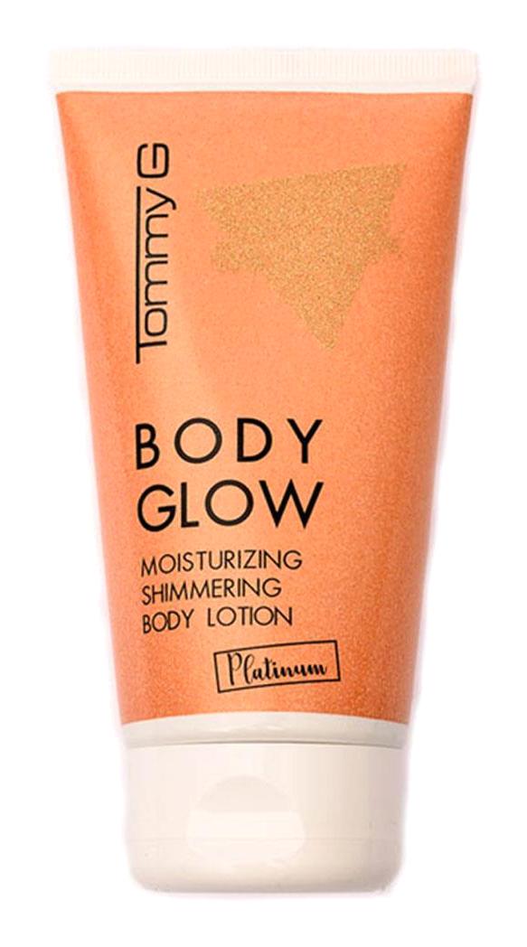 Tommy G Platinum Simli Hızlı Vücut İçin Güneşsiz Bronzlaştırıcı Krem 150 ml
