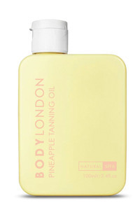 Body London Pineapple Ananas Simli 6 Faktör Vücut İçin Bronzlaştırıcı Yağ 100 ml