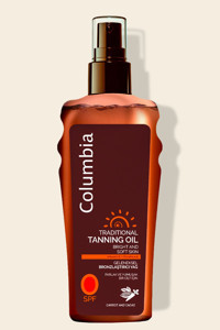 Columbia Traditional Havuç - Kakao Vücut İçin Bronzlaştırıcı Yağ 200 ml