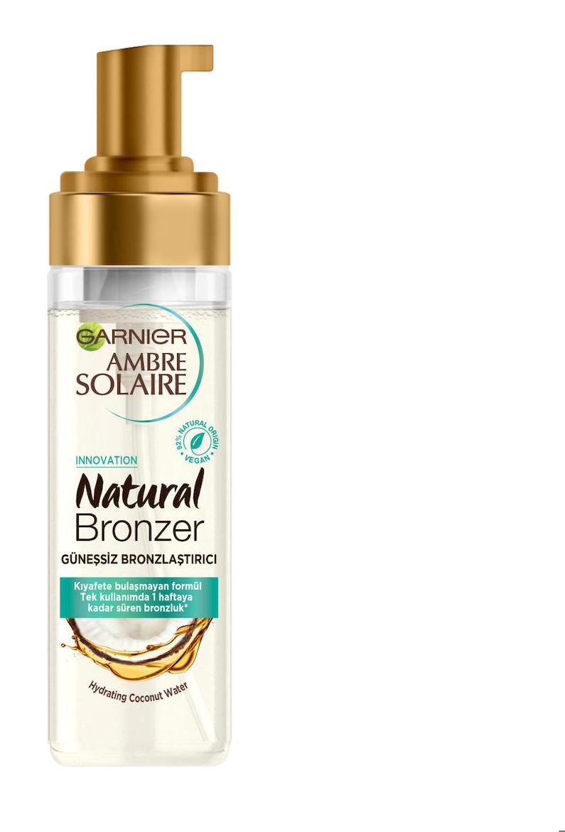 Garnier Ambre Solaire Hindistan Cevizi Vücut İçin Güneşsiz Bronzlaştırıcı Köpük 200 ml