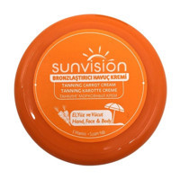 Sunvision E Vitamini - Susam Yoğun Vücut - Yüz İçin Bronzlaştırıcı Krem 100 ml