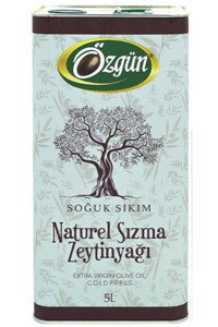 Özgün Naturel Teneke Sızma Zeytinyağı 5 lt