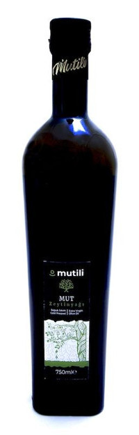 Mutili Soğuk Sıkım Filtresiz Polifenollü Cam Zeytinyağı 750 ml