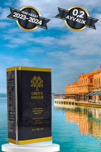 Green Amour Naturel Soğuk Sıkım Teneke Sızma Zeytinyağı 3 lt