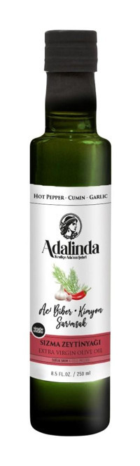 Adalinda Naturel Soğuk Sıkım Cam Sızma Zeytinyağı 250 ml