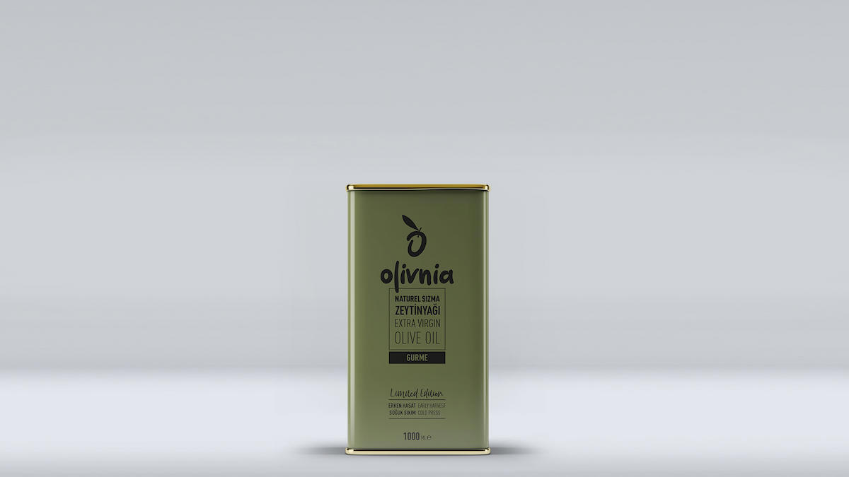 Olivnia Naturel Soğuk Sıkım Polifenollü Teneke Sızma Zeytinyağı 500 ml