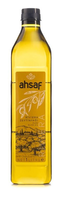 Ahsaf Polifenolsüz Pet Riviera Zeytinyağı 1 lt